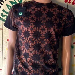 Black and Brown Patterned Men's Shirt